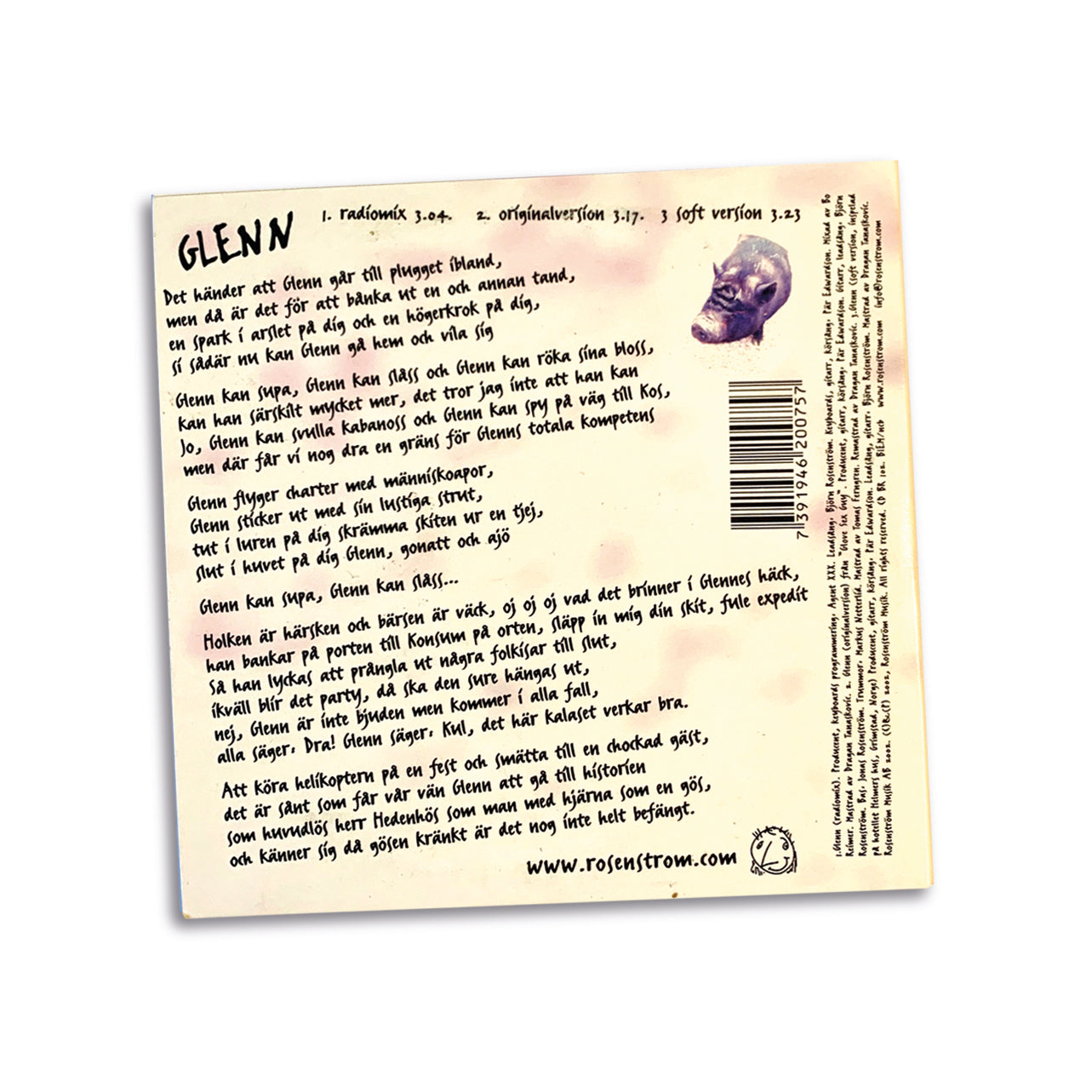 Glenn Singel-CD