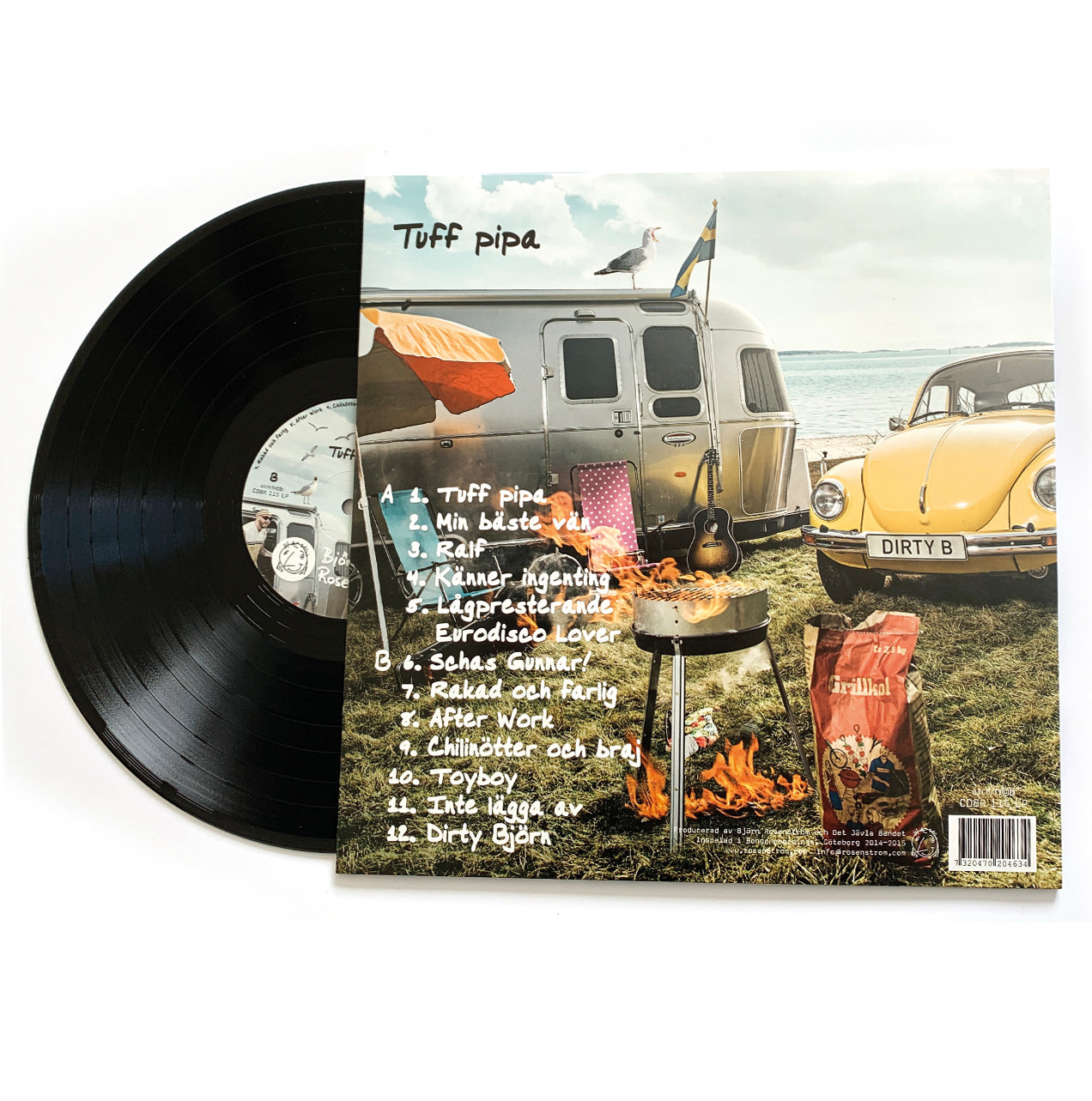 Tuff pipa Album-CD baksida